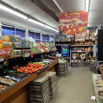 Interior produce section